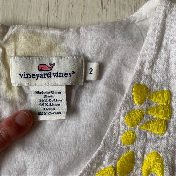 VINEYARD VINES LINEN DRESS - Picture 4 of 9